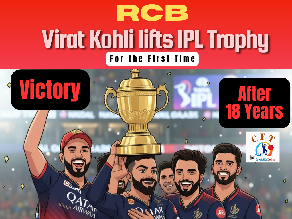 6 Game Changing Strategies for RCB to win IPL 2025 after 18 years and Virat Kohli Lifts IPL Trophy for the first time.