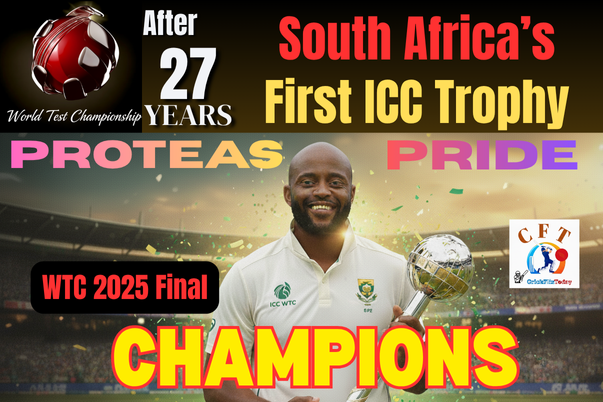 6 Main Reasons How South Africa Won WTC 2025 Final and claim their first ICC Title after 27 years
