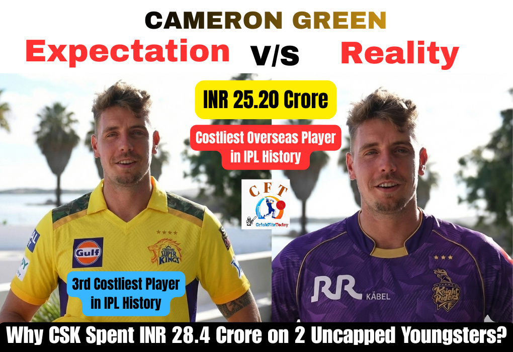 CSK Missed out Cameron Green