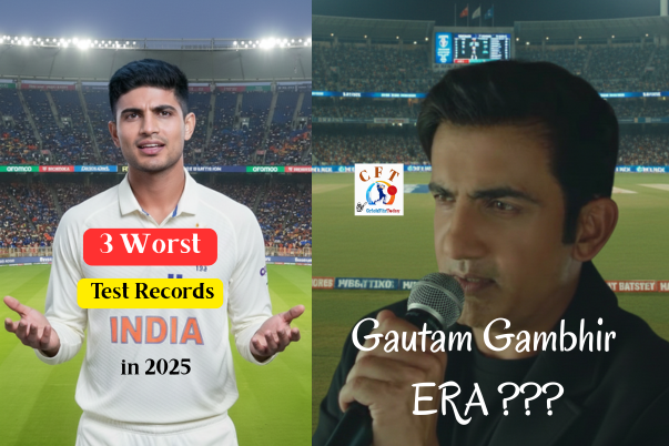 India worst test records 2025